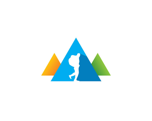 outdoor adventure activity logo - Vector, Image