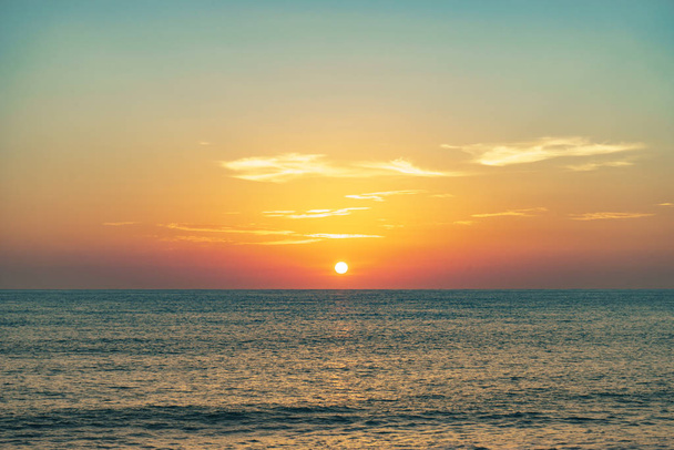 Sea Landscape,Sunset Background - Valokuva, kuva