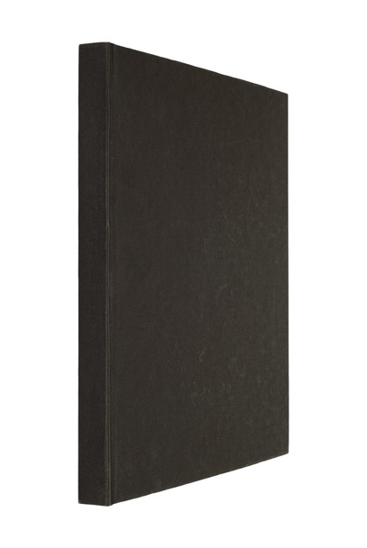 livre noir isolé sur blanc - Photo, image