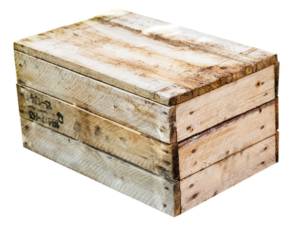 drewniane pudełko - Zdjęcie, obraz