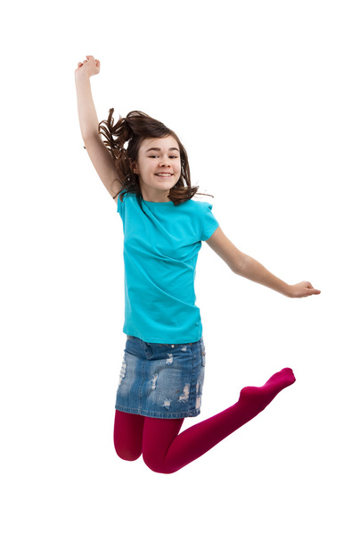 Girl jumping - Foto, immagini