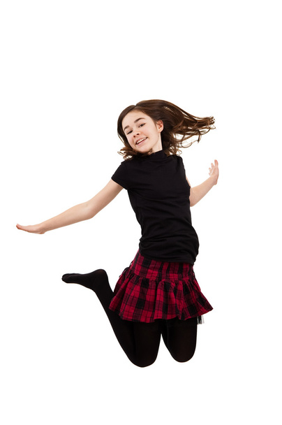 Girl jumping - Фото, изображение