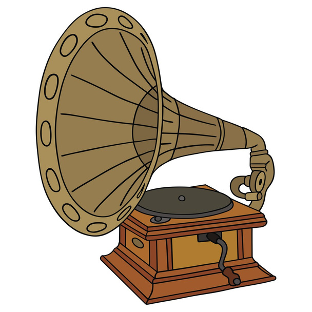 gramofon - Vektor, obrázek
