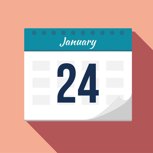 Calendar icon. Calendar Date - January. Planning. Time managemen - Photo, Image