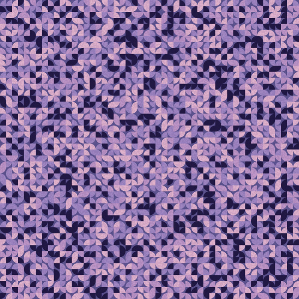 Patrón sin costura al azar púrpura cuartos cuadrados Arte Generativo fondo ilustración
 - Vector, imagen