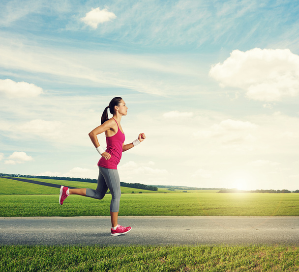 coureur femme jogging
 - Photo, image