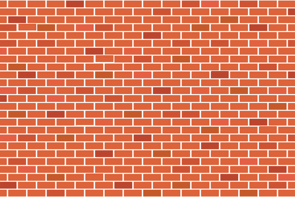 Vecteur mural en brique orange. Mur de brique vectoriel fond orange pour le bâtiment de construction
. - Vecteur, image