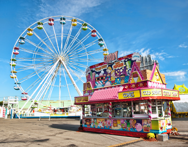 amusement park midway - Photo, Image