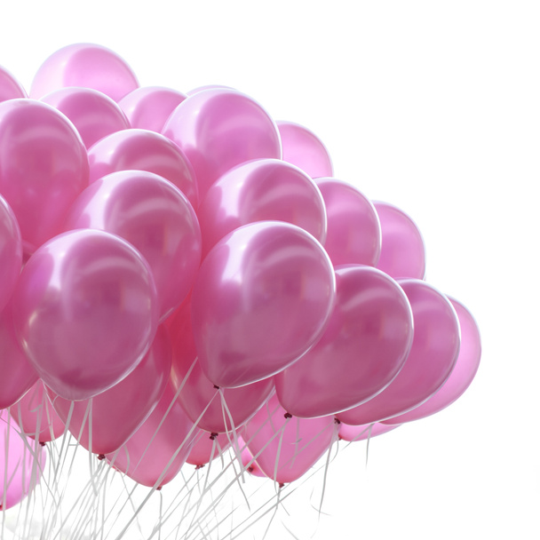 różowy balon - Zdjęcie, obraz