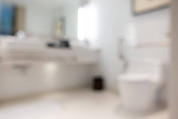 abstract blur bathroom interior for background - Photo, image