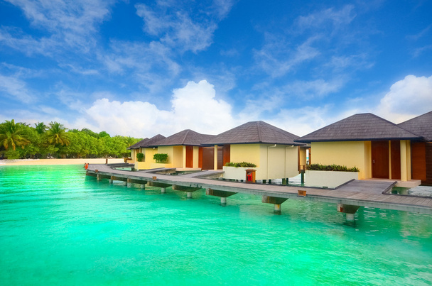 Bella casa al mare alle Maldive
 - Foto, immagini
