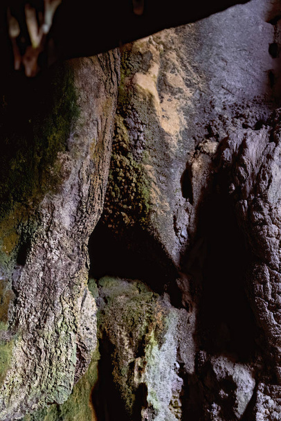 Inside Capricorn Caves Australia In Very Low Light - Photo, Image