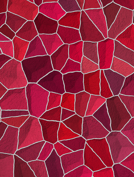 nahtlose rissige mehrfarbige Muster in rot und rosa - Foto, Bild