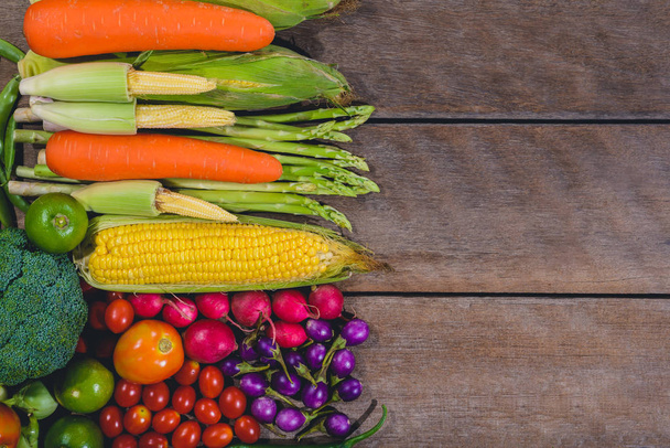 Backgroud a friss élelmiszerek ízletes és egészséges VARIS zöldségek o - Fotó, kép