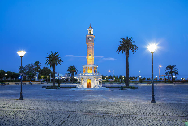 Izmir clock tower. The famous clock tower became the symbol of Izmir - Fotó, kép