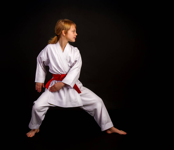 kata karate girl - Foto, immagini