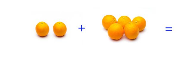 Простые суммы с фруктами; простая математика, расчет
 - Фото, изображение