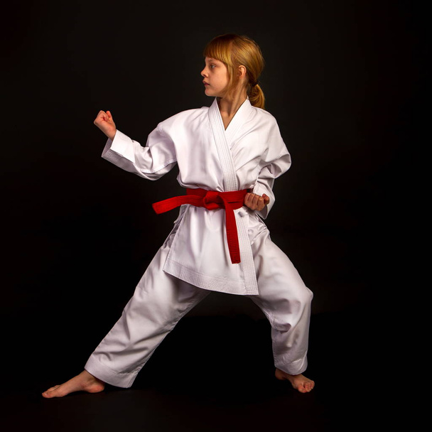 kata karate girl - Valokuva, kuva