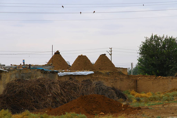 casas cônicas tradicionais de Harran em Harran Sanliurfa
. - Foto, Imagem