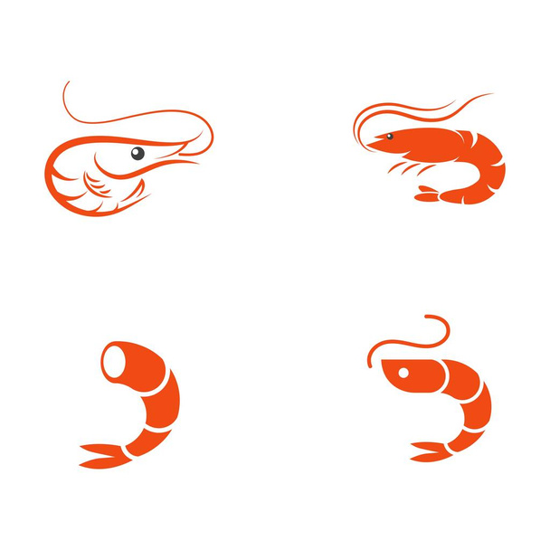 Shrimp-Vektor-Symbol-Illustration - Vektor, Bild