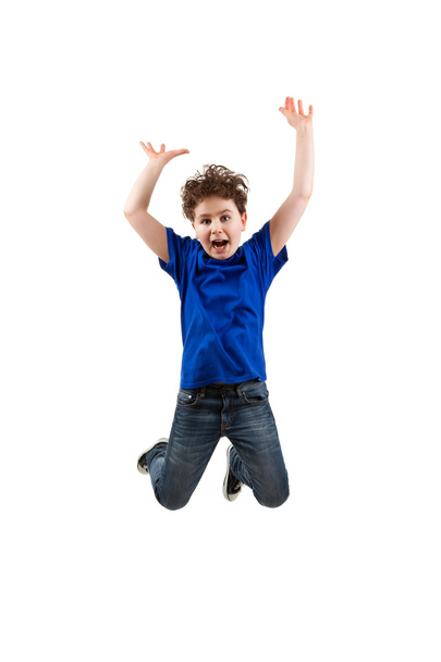 Boy jumping - Foto, Imagen