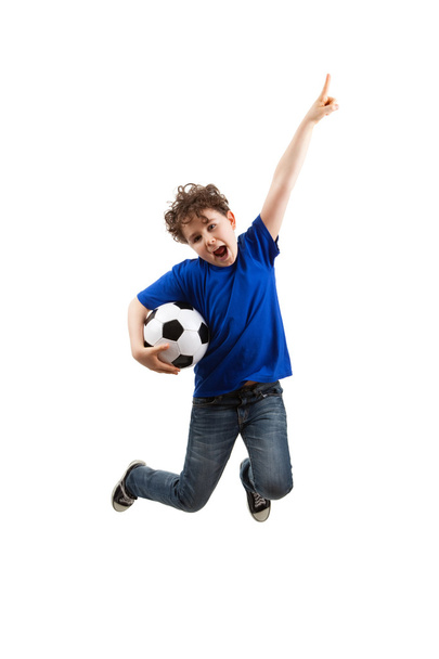 Boy jumping - Fotó, kép