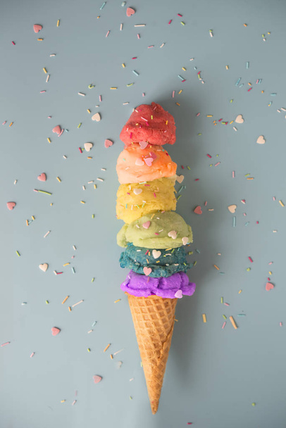 Ice cream colors - Valokuva, kuva