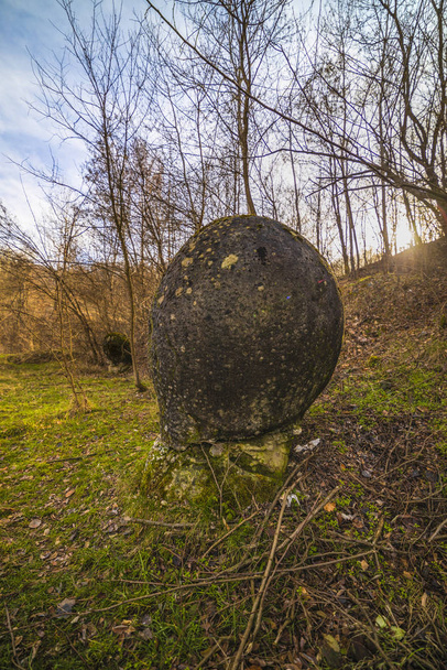 Trovantii – the strangest living stones in Romania. - Photo, Image