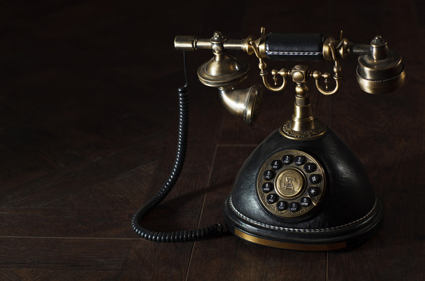 Old vintage rotary phone - Photo, Image