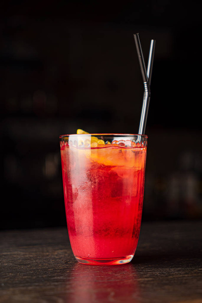 tasty cocktail in the bar - Fotó, kép
