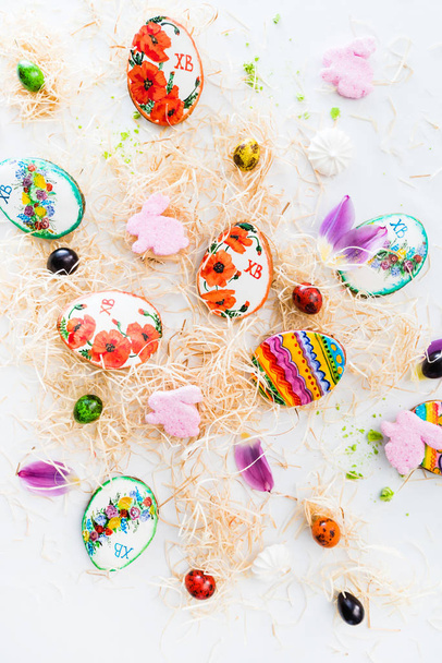 Easter cookies, close up - Foto, immagini