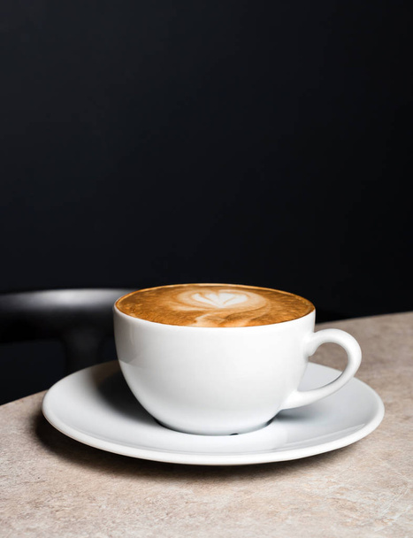 cup of cappuccino, close up - Fotó, kép