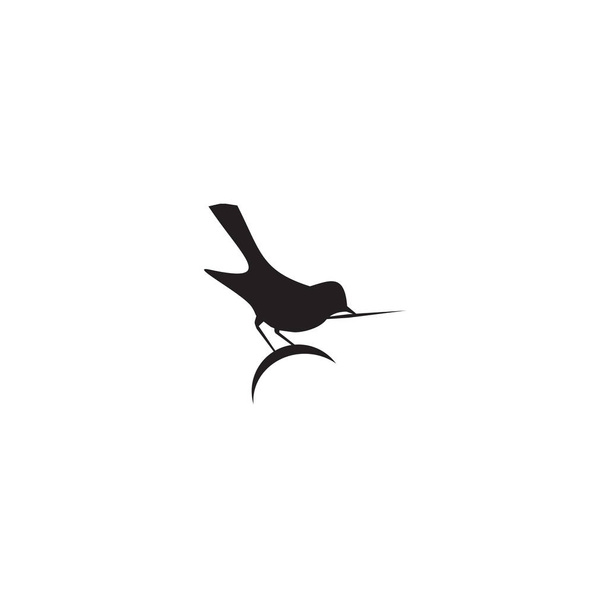 Bird icon logo design vector template - Vector, Image