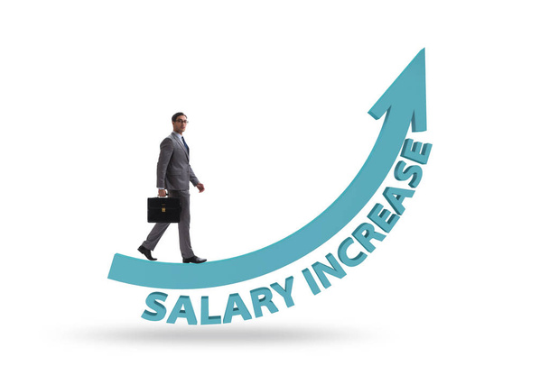 Employee in salary increase concept - Photo, Image