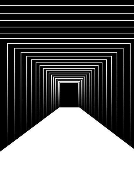 noir et blanc bande ligne abstrait graphique optique art
 - Photo, image