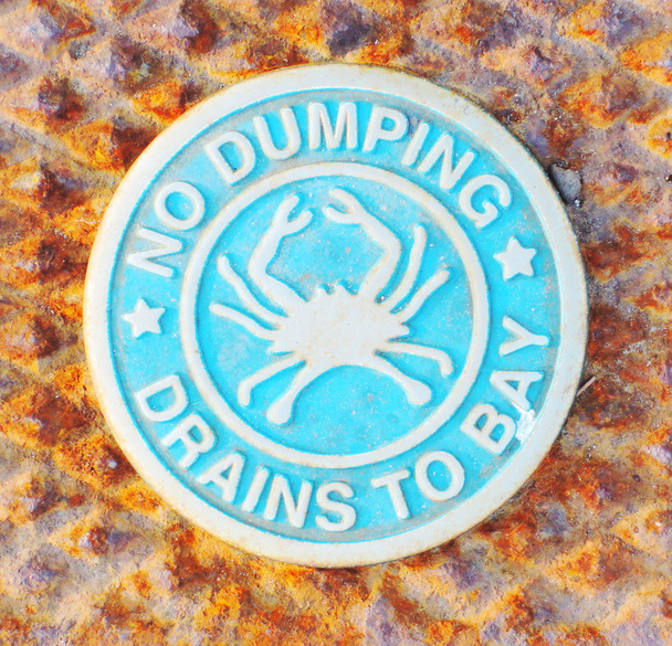 dumping sign - Photo, Image