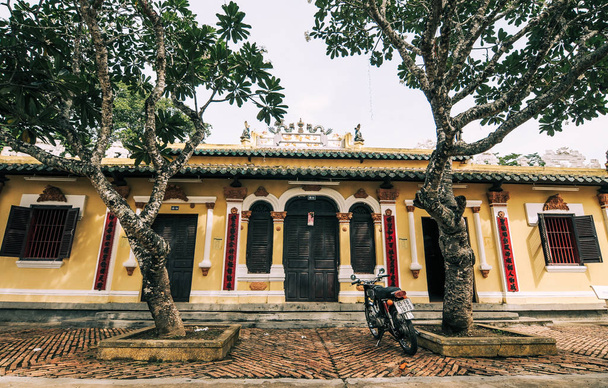 A local temple in Can Tho, Vietnam - Foto, Bild