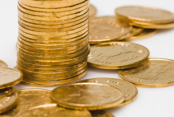 Gold coins - Foto, imagen