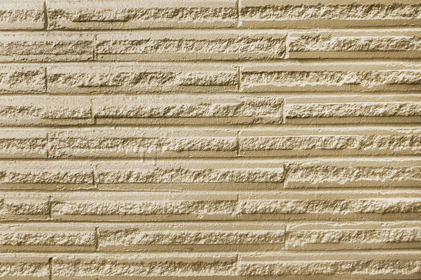Old beige stone wall background texture - Foto, Bild