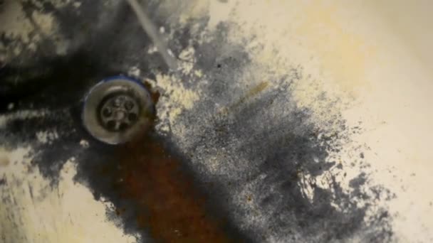 Muy viejo baño herrumbre oxidado
 - Metraje, vídeo