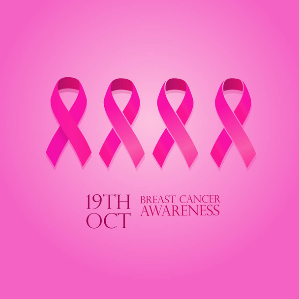 Breast cancer awareness vector illustration. - Vector, Image