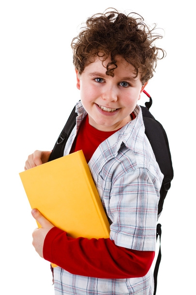 Student with backpack - Foto, imagen