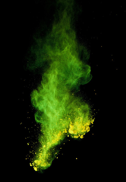 launched colorful powder - Zdjęcie, obraz