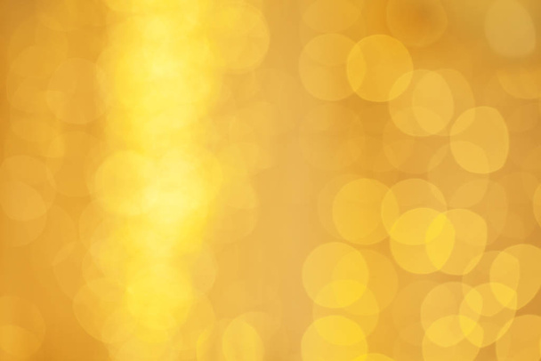 Bokeh background. Abstract golden glitter holiday backdrop sparkle - Φωτογραφία, εικόνα