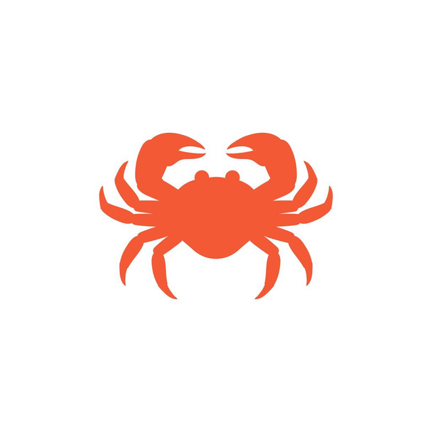 Crab vector icon illustration - Vector, Image