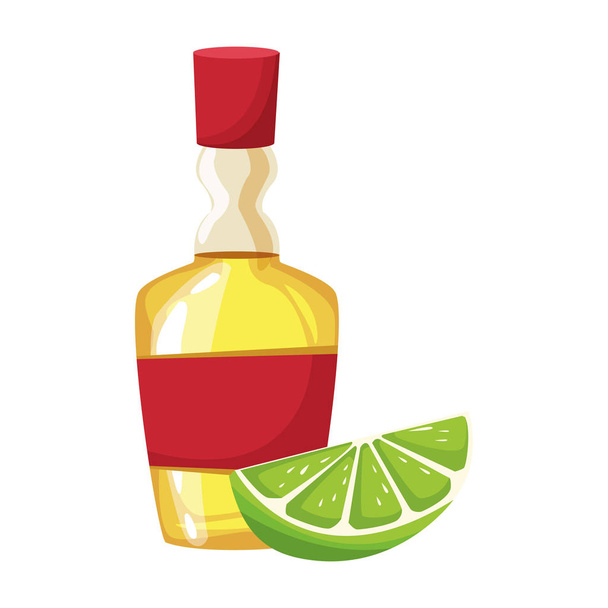 Izolované tequila láhev vektor design - Vektor, obrázek