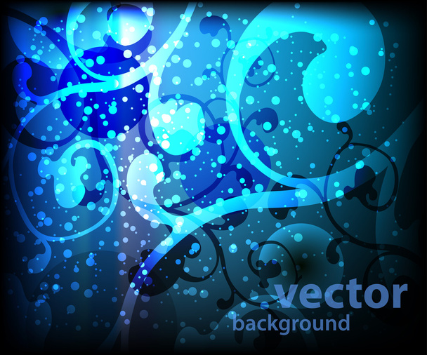 Flower abstract background for design. - Vector, Imagen