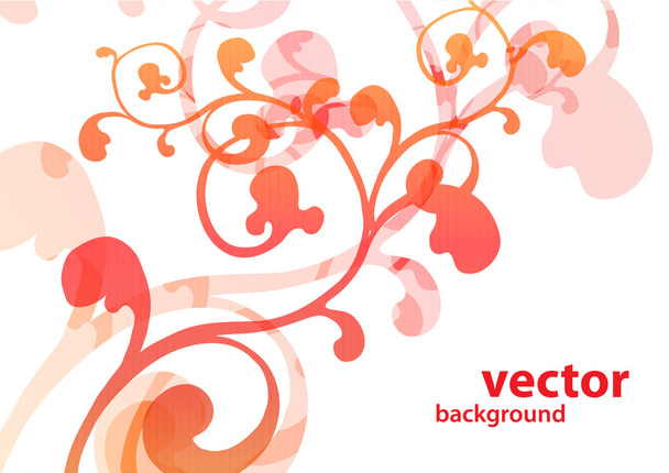 Квітковий абстрактний фон для дизайну
 - Вектор, зображення