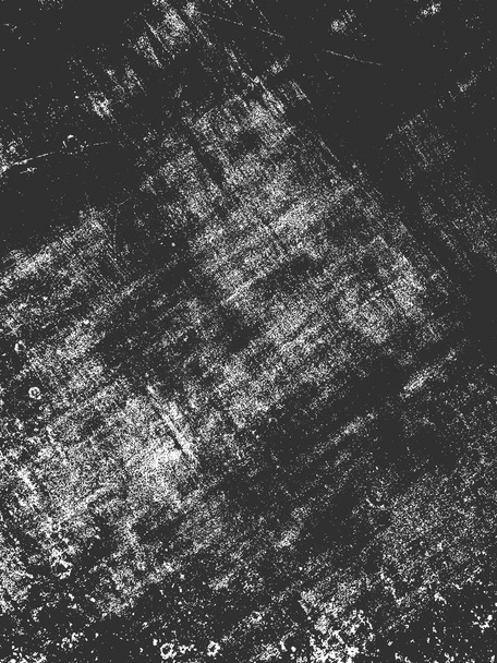 Vészes régi rozsdás hámozott fém vektor textúrák. Eps8 illusztráció. Grunge, fekete-fehér háttér. - Vektor, kép