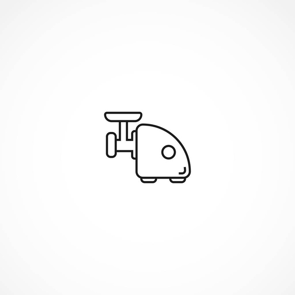 Ícone de moedor de carne. ícone de picador no fundo branco
 - Vetor, Imagem